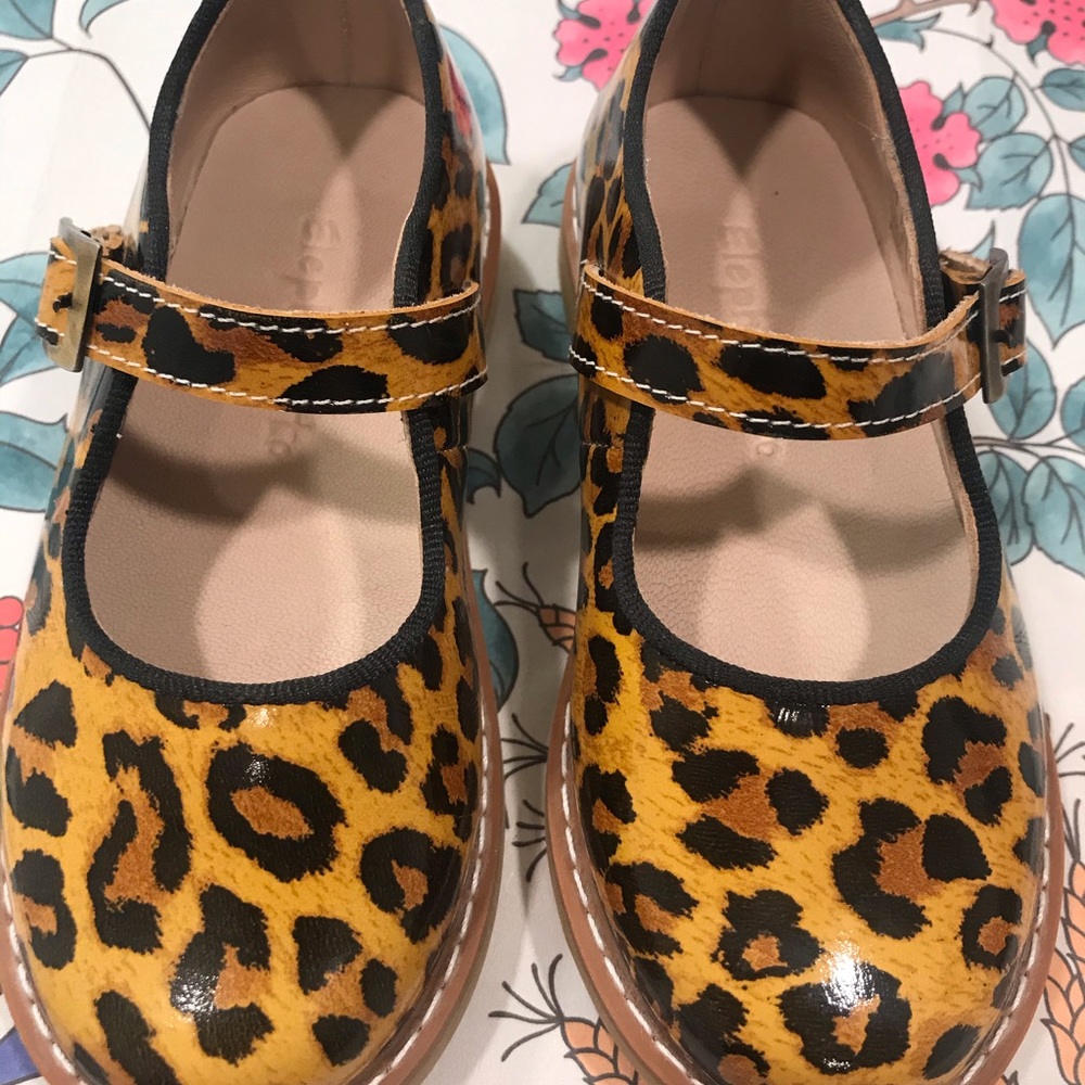 Elephantito leopard Mary Janes